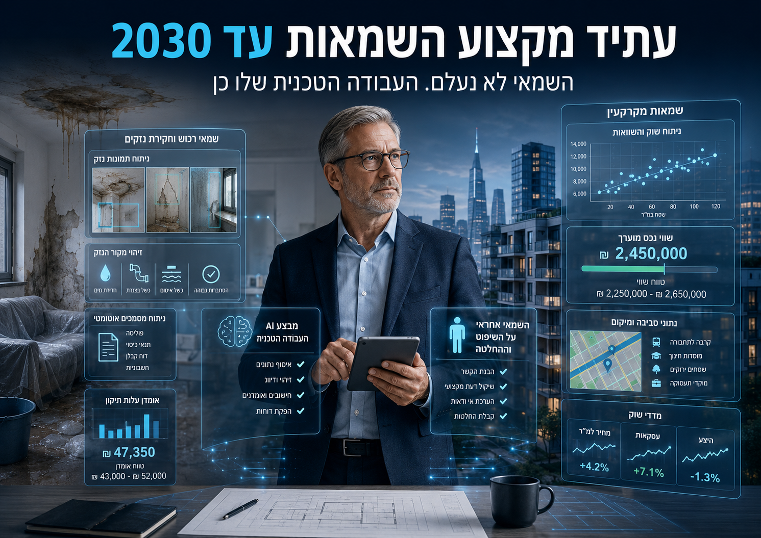 עתיד מקצוע השמאות עד 2030
