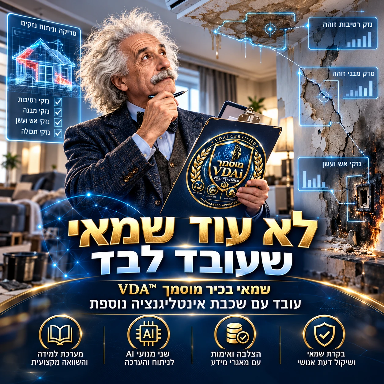 לא עוד שמאי שעובד לבד: שמאי בכיר מוסמך VDA™ עובד עם שכבת אינטליגנציה נוספת