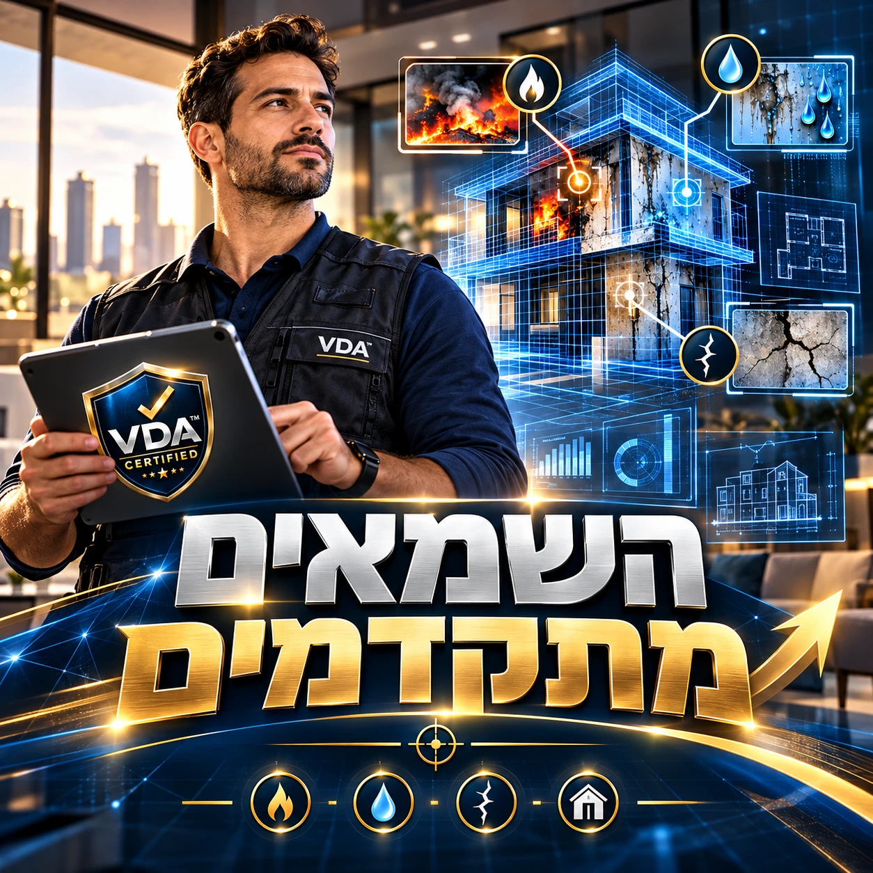 השמאים המתקדמים: ניתוח נזקים מתקדם עם VDA™ Certified